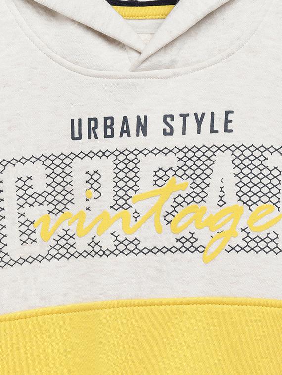 yellow fleece sweatshirt - 17343811 - Zoom Image - 4