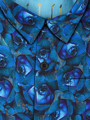 blue cotton shirt - 17344372 - Standard Image - 3
