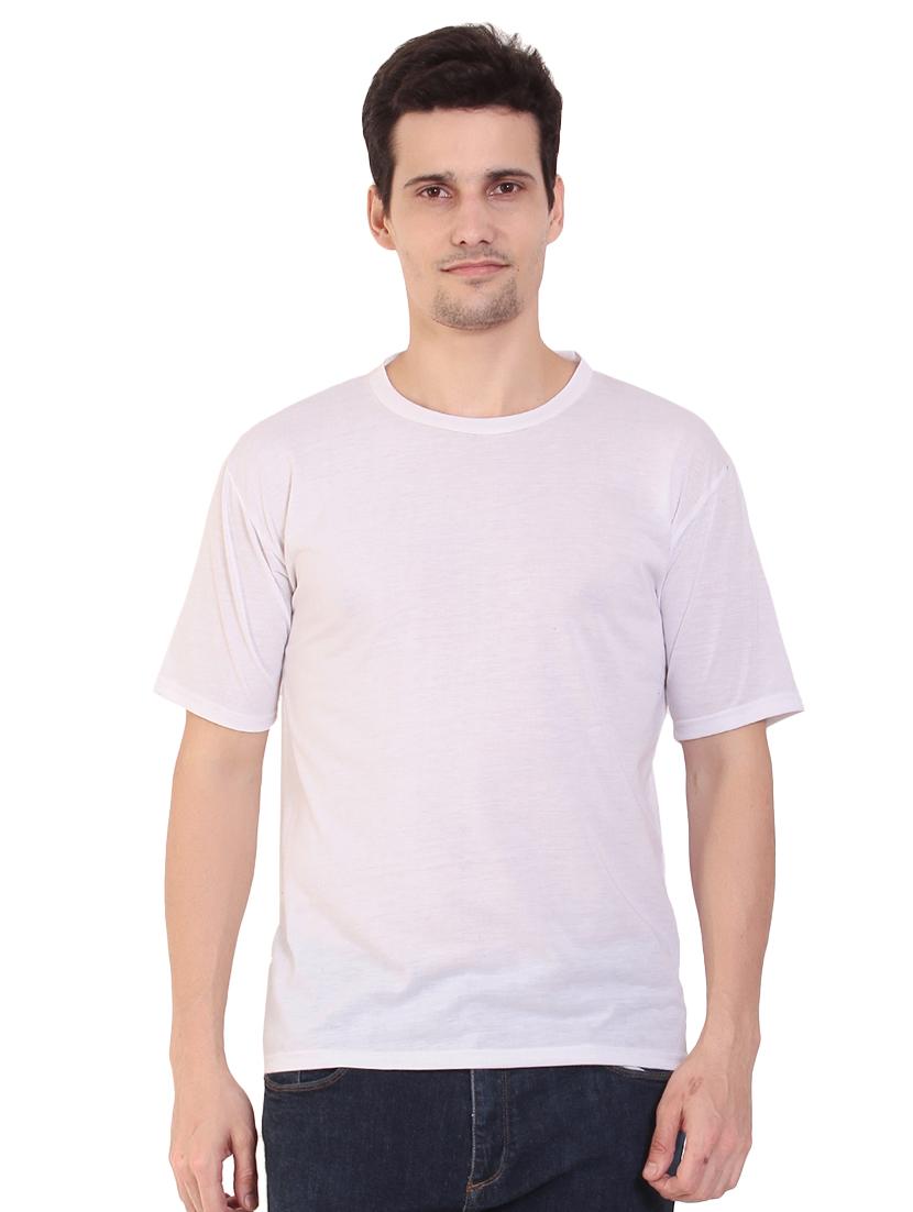 white solid t-shirt - 17344581 - Zoom Image - 1