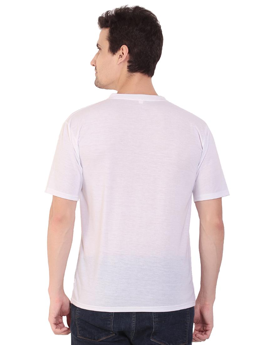 white solid t-shirt - 17344581 - Zoom Image - 3