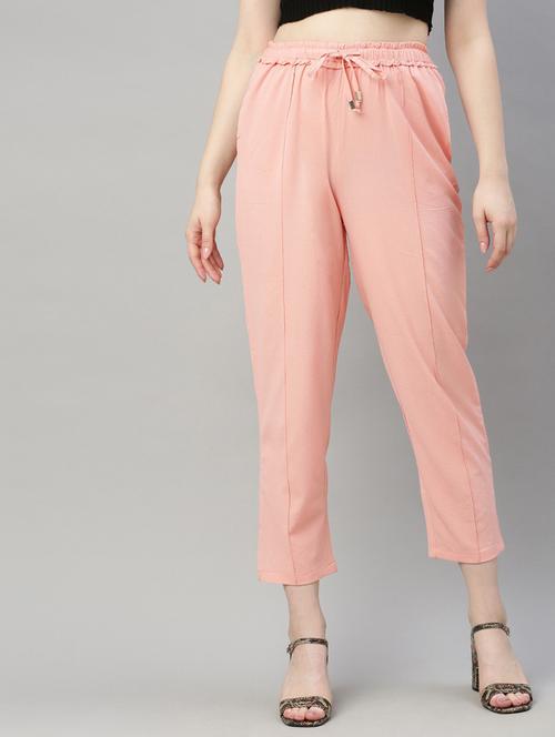 drawstring waist trousers - 17345552 - Very Small Image - 1