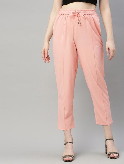 drawstring waist trousers  - 17345552 -  Standard Image - 0