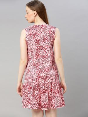 pocket detail floral dress - 17345614 - Standard Image - 3