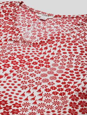 pocket detail floral dress - 17345614 - Standard Image - 5