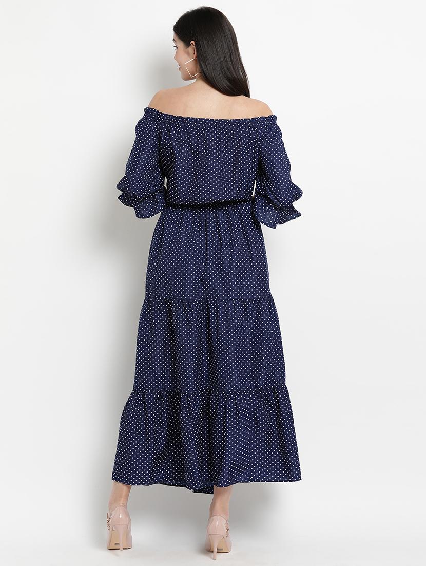 off shoulder tiered dress - 17347144 - Zoom Image - 3