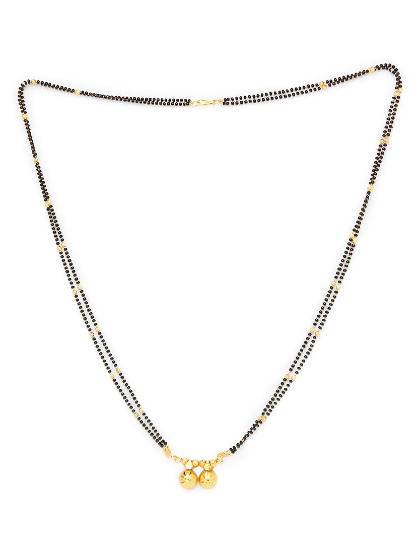 golden metal mangalsutra - 17347154 - Zoom Image - 1
