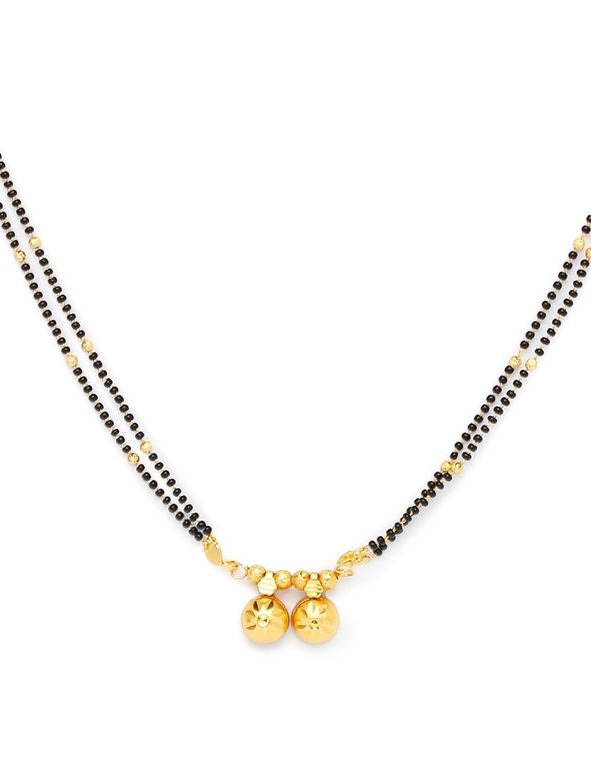 golden metal mangalsutra - 17347154 - Zoom Image - 2