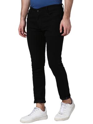 black plain denim jeans - 17347472 - Standard Image - 3