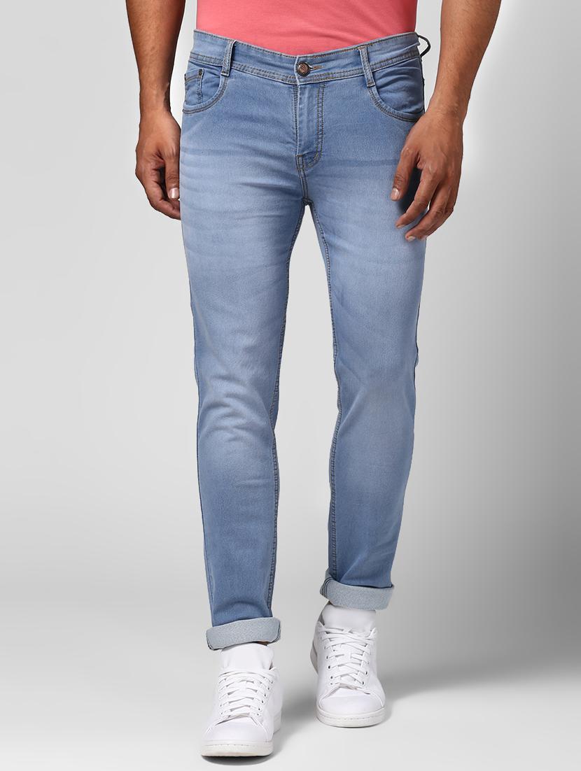 blue light washed denim jeans - 17347490 - Zoom Image - 1