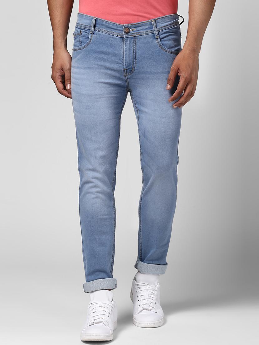 blue light washed denim jeans - 17347490 - Zoom Image - 2