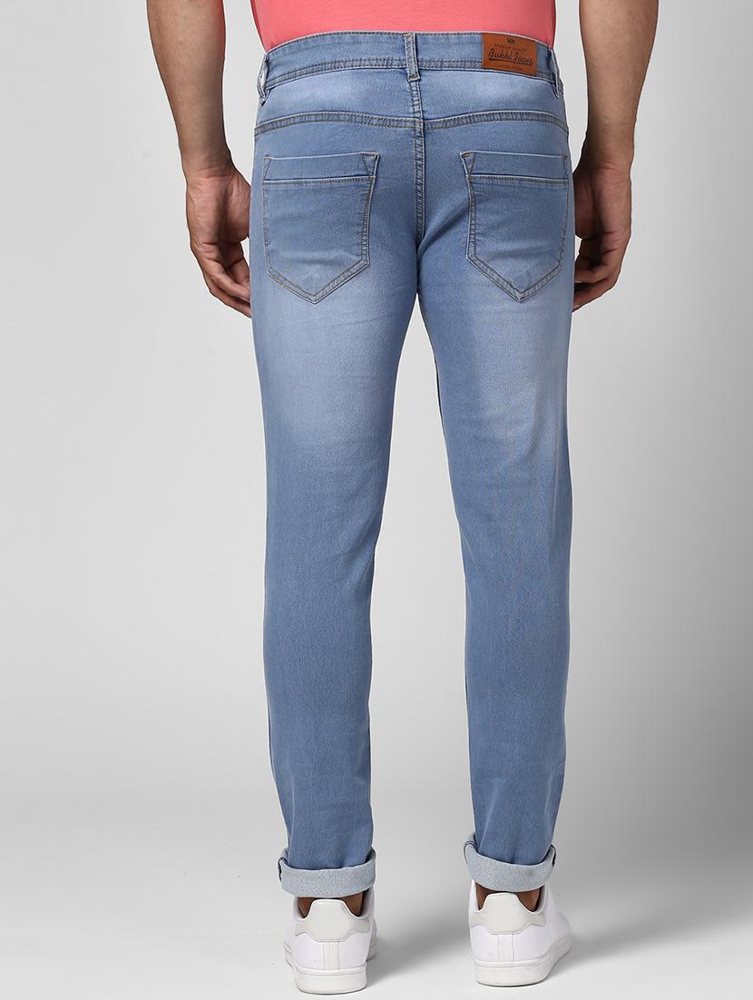 blue light washed denim jeans - 17347490 - Zoom Image - 4