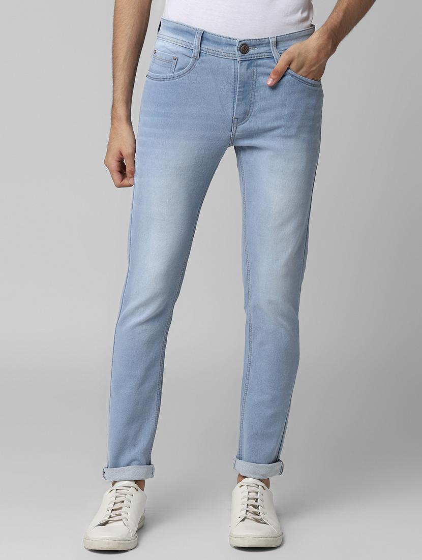 blue light washed denim jeans - 17347491 - Zoom Image - 2