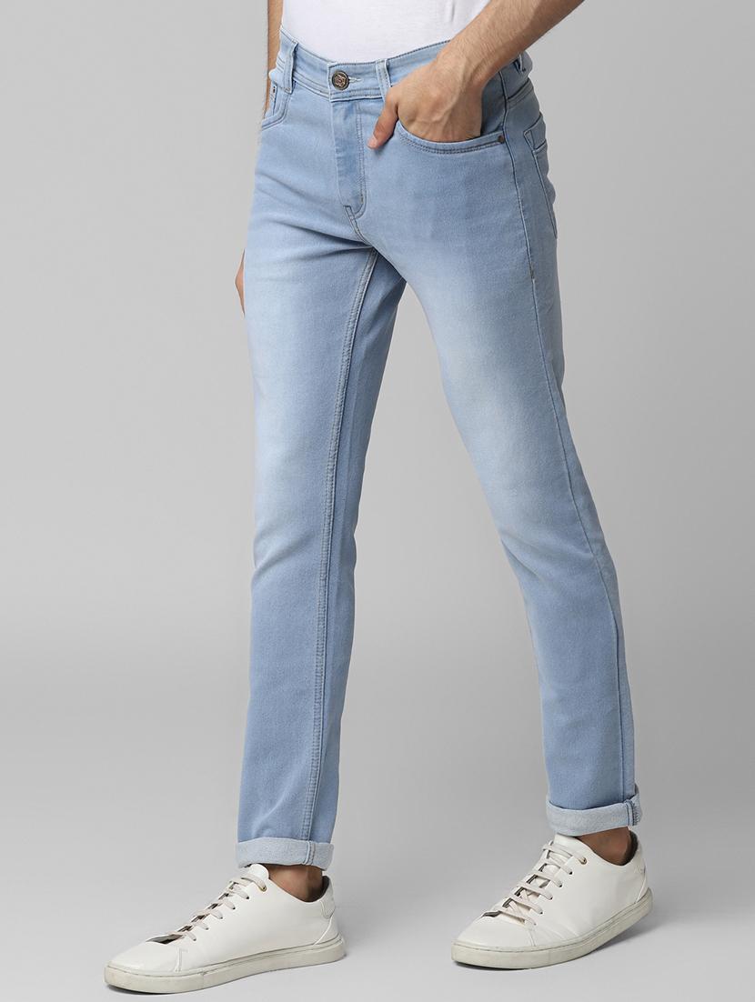 blue light washed denim jeans - 17347491 - Zoom Image - 3