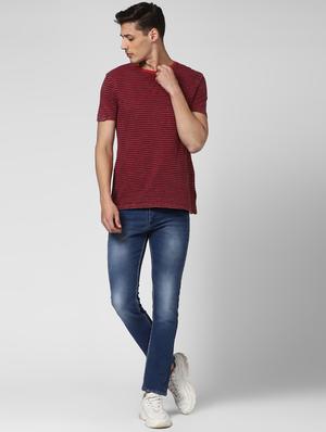 blue light washed denim jeans - 17347492 - Standard Image - 5