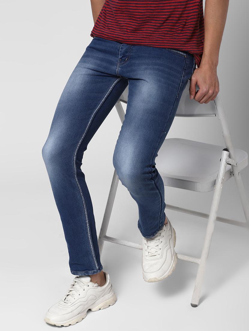 blue light washed denim jeans - 17347492 - Zoom Image - 1