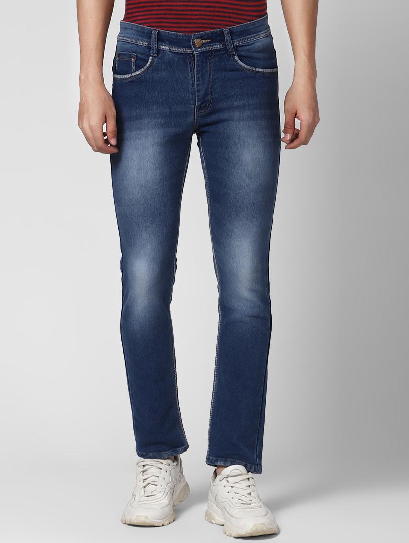 blue light washed denim jeans - 17347492 - Zoom Image - 2