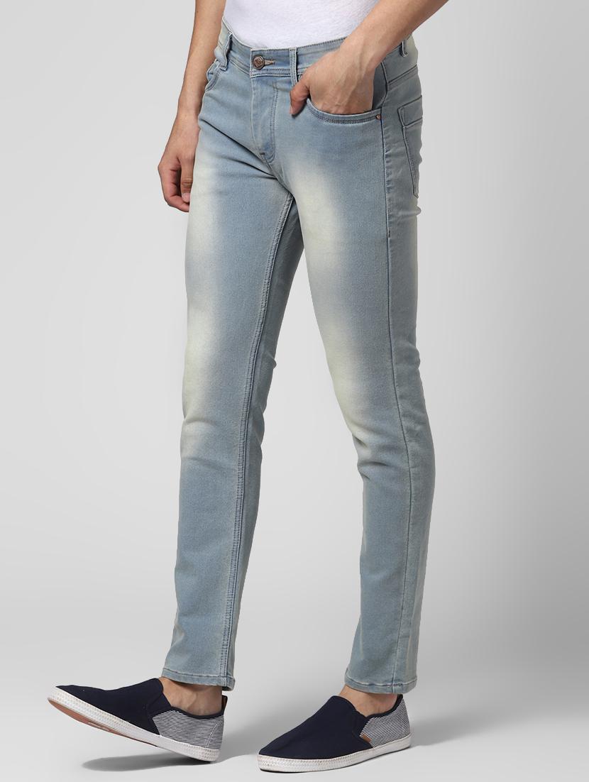 blue light washed denim jeans - 17347493 - Zoom Image - 3