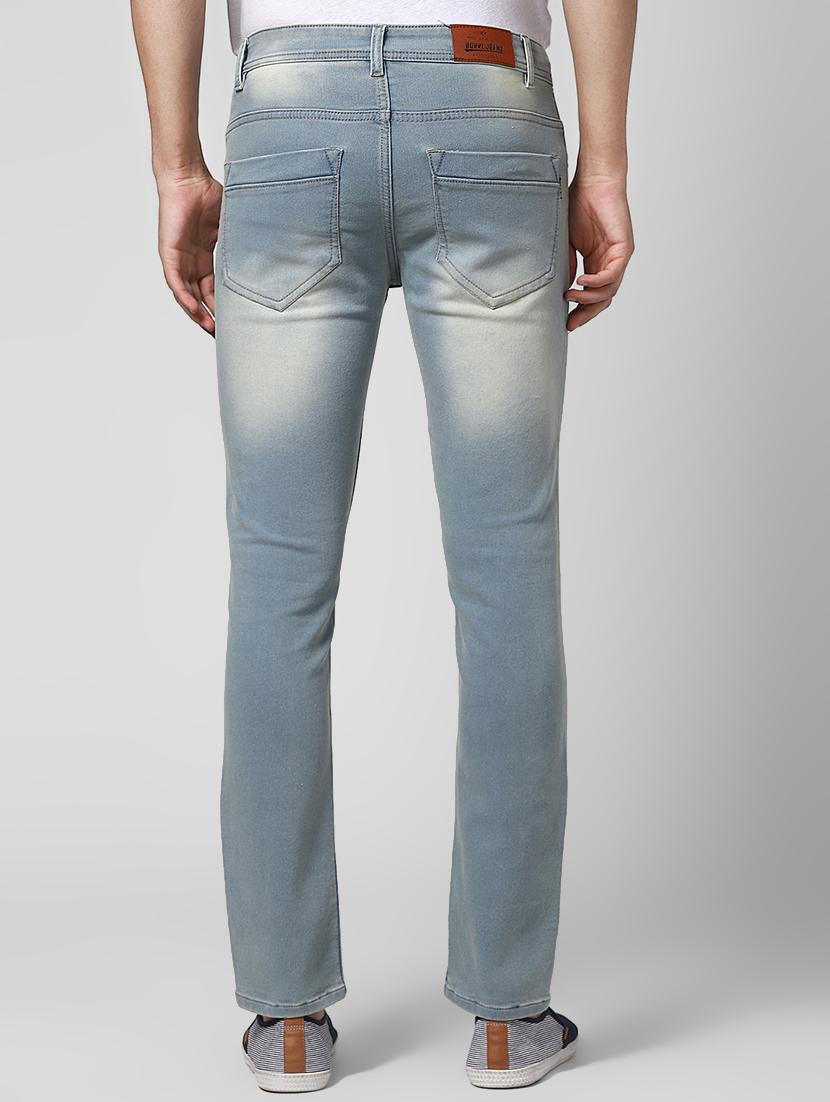 blue light washed denim jeans - 17347493 - Zoom Image - 4