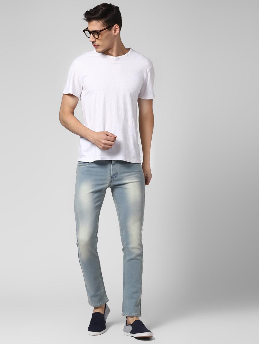 blue light washed denim jeans - 17347493 - Zoom Image - 5