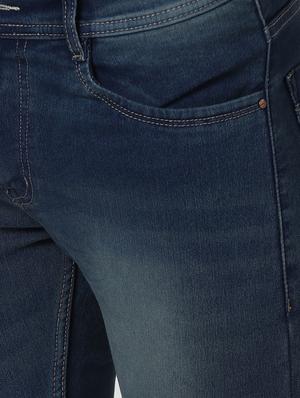 dark blue light washed denim jeans - 17347494 - Standard Image - 6