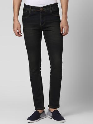 black light washed denim jeans - 17347498 - Standard Image - 2
