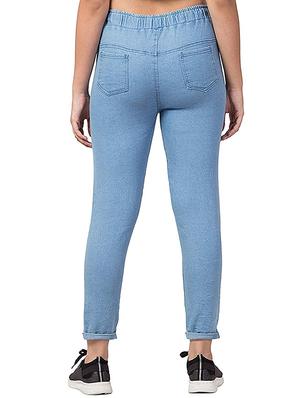 drawstring waist quirky jeans - 17347517 - Standard Image - 3
