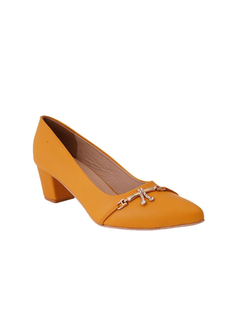 yellow slip on pumps - 17347641 - Zoom Image - 1