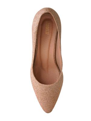 copper pu slip on pumps - 17347673 - Standard Image - 4