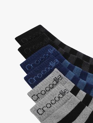 multi colored cotton ankle length sock - 17347884 - Standard Image - 6
