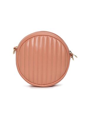 pink leatherette (pu) regular sling bag - 17348464 - Standard Image - 2