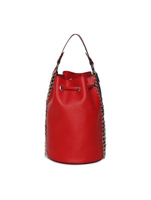 red leatherette (pu) regular sling bag - 17348474 - Standard Image - 2
