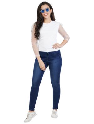 pearl embellished crop top - 17348521 - Standard Image - 4