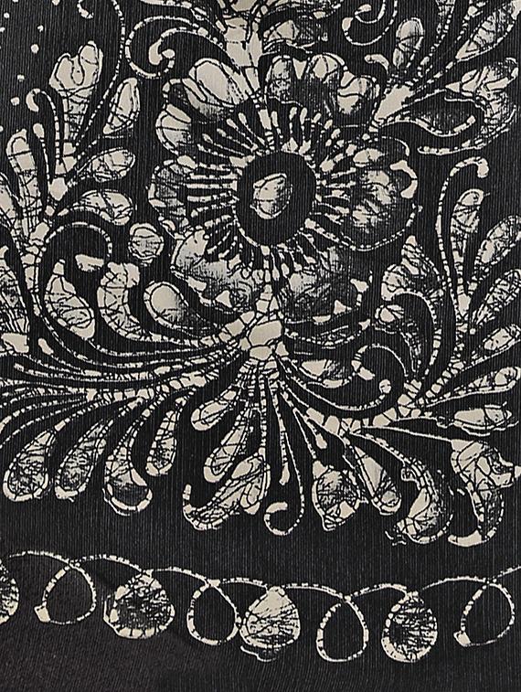bordered printed saree with blouse - 17348543 - Zoom Image - 4