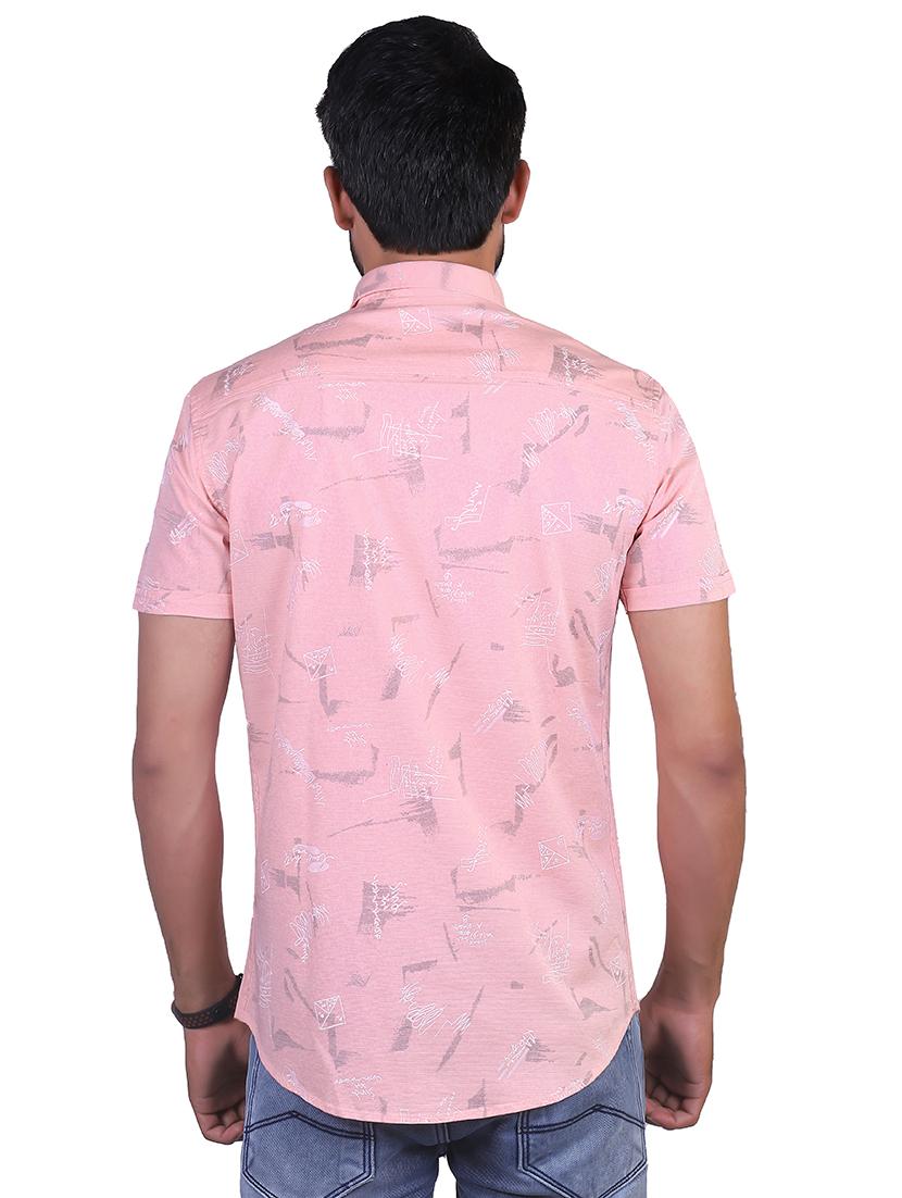 pink printed casual shirt - 17348868 - Zoom Image - 3