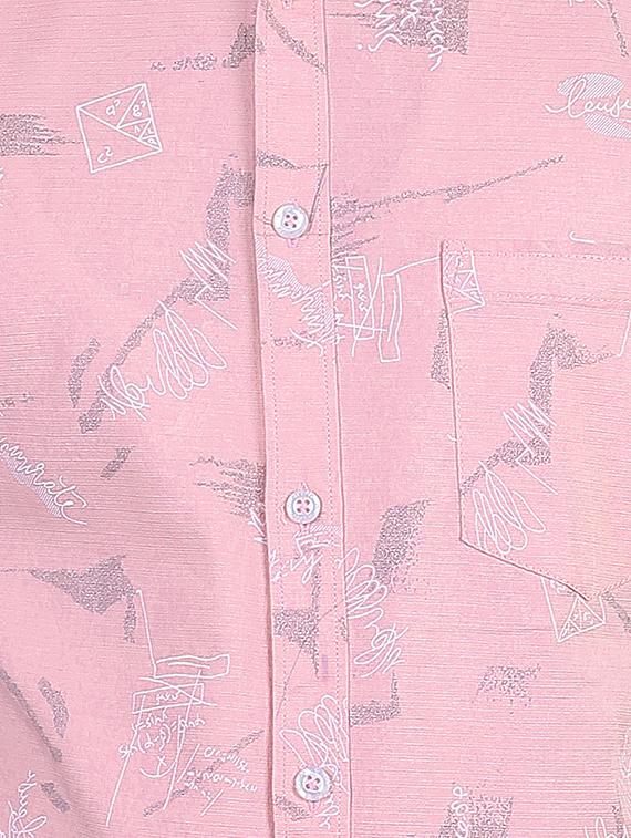 pink printed casual shirt - 17348868 - Zoom Image - 5
