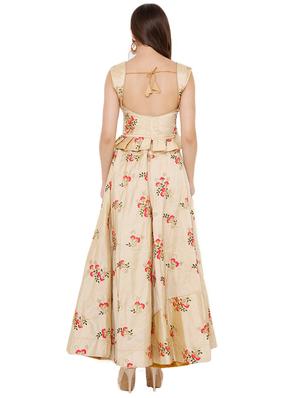 embroidered flared lehenga - 17349008 - Standard Image - 4