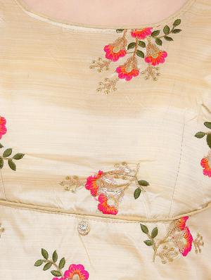 embroidered flared lehenga - 17349008 - Standard Image - 6
