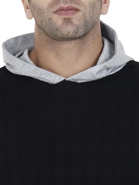 black self design woolen pullover - 17349272 - Zoom Image - 6