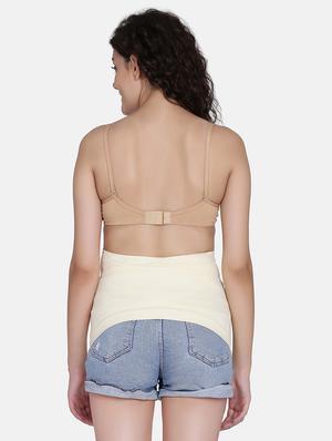 beige polyester post pregnancy shapewear - 17349365 - Standard Image - 3