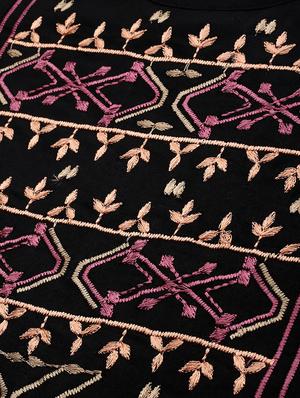 embroidered straight kurta - 17349399 - Standard Image - 4