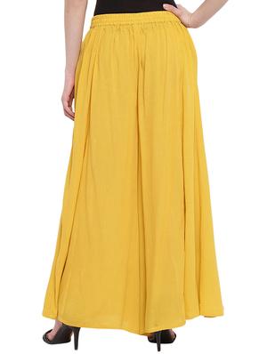 mid rise flared palazzo - 17349428 - Standard Image - 3