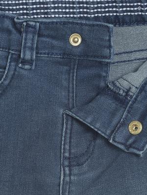 blue cotton distressed jean - 17349625 - Standard Image - 3