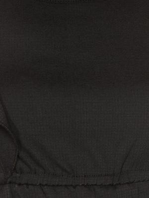 blouson waist crop top - 17349626 - Standard Image - 5