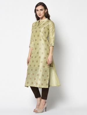 floral straight pant unstitched suit - 17349733 - Standard Image - 2