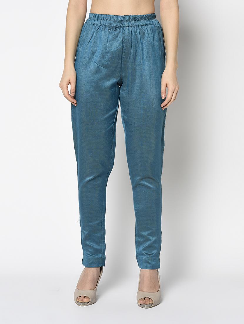self design straight pant unstitched suit - 17349743 - Zoom Image - 4