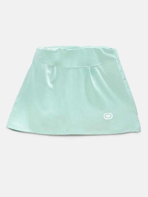 green polyester regular skirt - 17350083 - Standard Image - 1