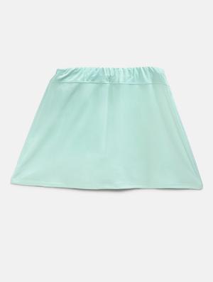 green polyester regular skirt - 17350083 - Standard Image - 2
