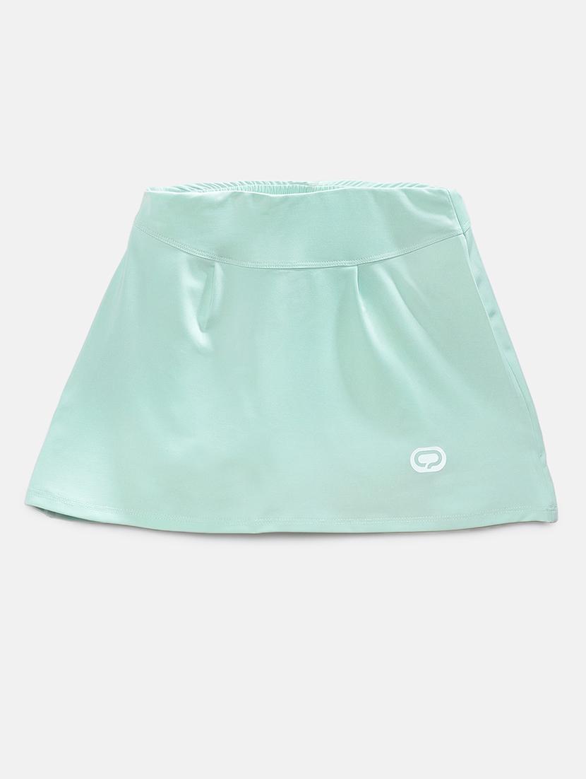 green polyester regular skirt - 17350083 - Zoom Image - 1