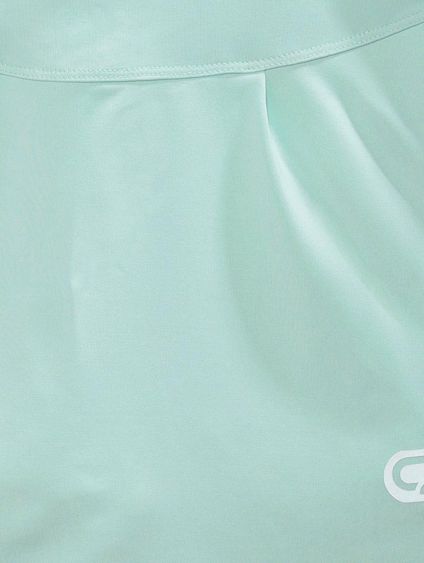 green polyester regular skirt - 17350083 - Zoom Image - 3