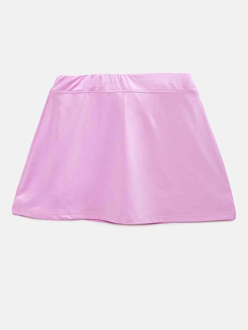 green polyester regular skirt - 17350084 - Zoom Image - 2